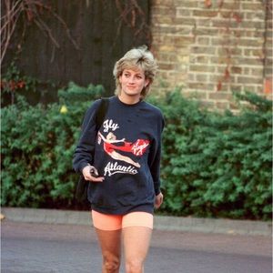 Princess Diana’s “Fly Virgin Atlantic” Tabloid Sweatshirt Replica - Youth L